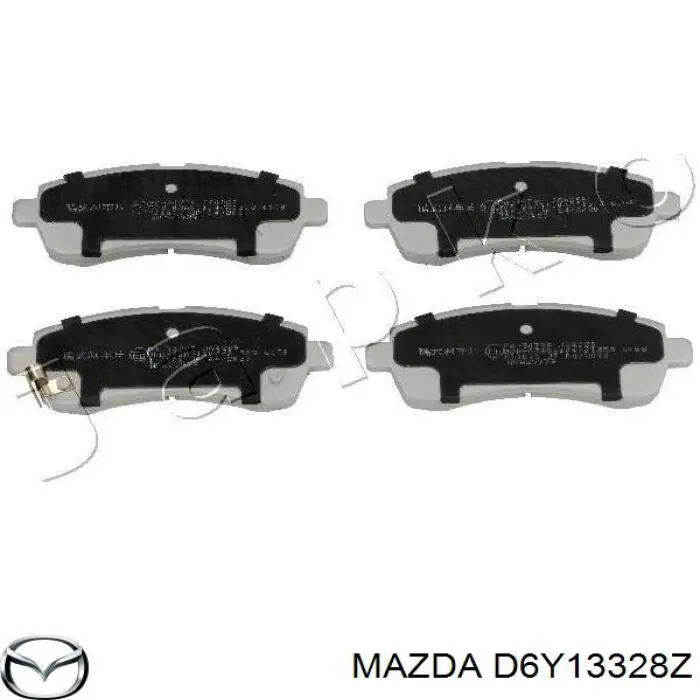 D6Y13328Z Mazda pastillas de freno delanteras