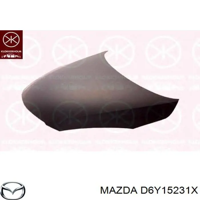  Capó del motor para Mazda 2 DE