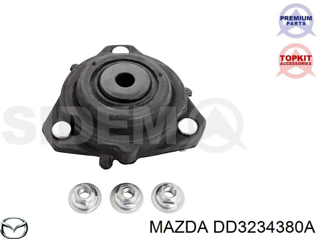 DD3234380A Mazda soporte amortiguador delantero