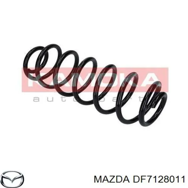 DF7128011 Mazda muelle de suspensión eje trasero