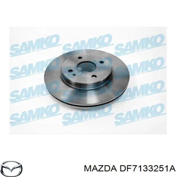 DF7133251A Mazda freno de disco delantero