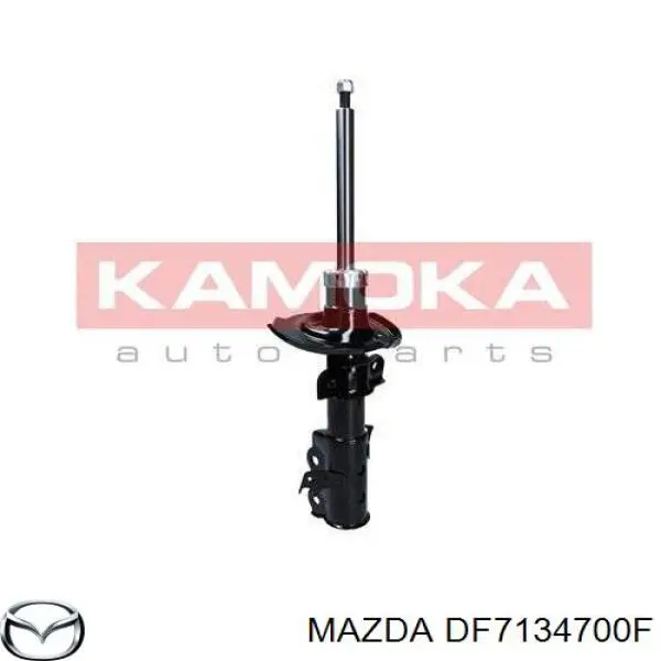  Amortiguador delantero derecho para Mazda 2 DE