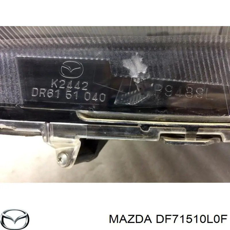  Faro izquierdo para Mazda 2 DE