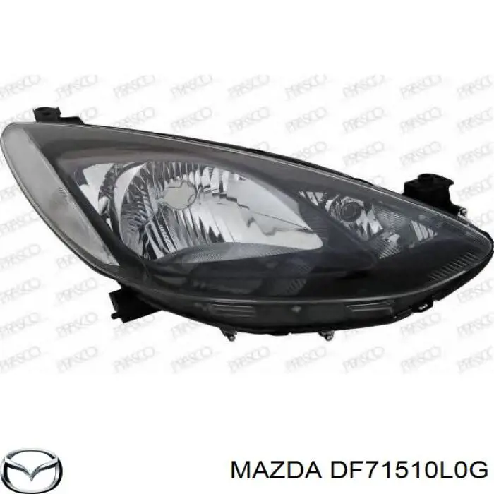 DF71510L0G Mazda faro izquierdo