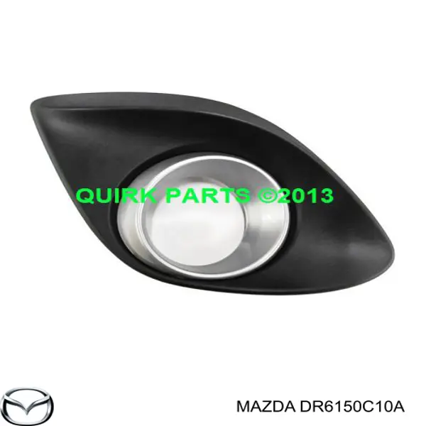 DR6150C10A Mazda rejilla de ventilación, parachoques trasero, derecha