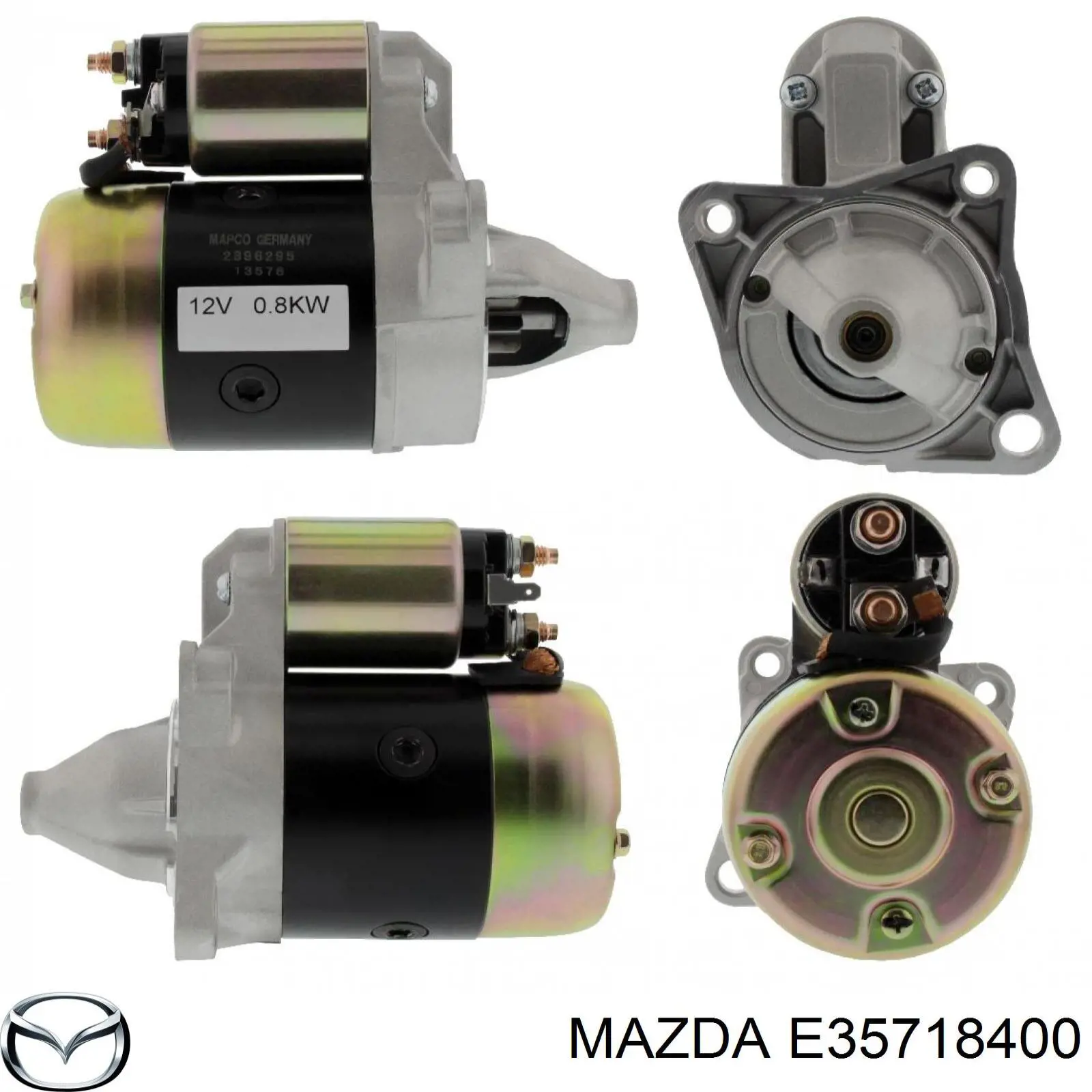 E35718400 Mazda motor de arranque