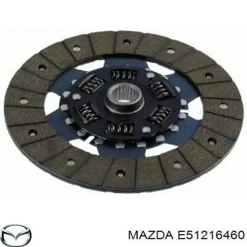 E51216460 Mazda disco de embrague