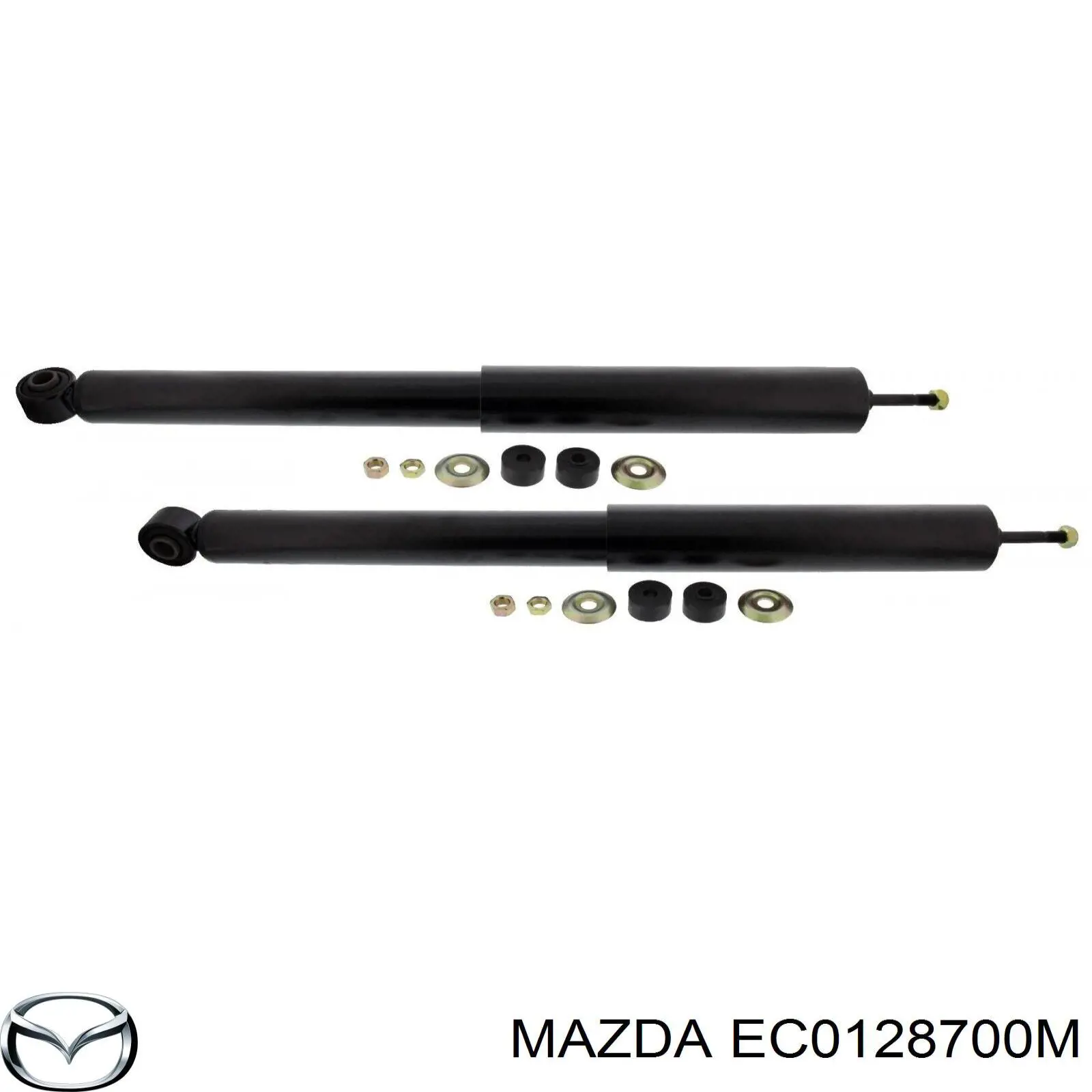 EC0128700M Mazda amortiguador trasero