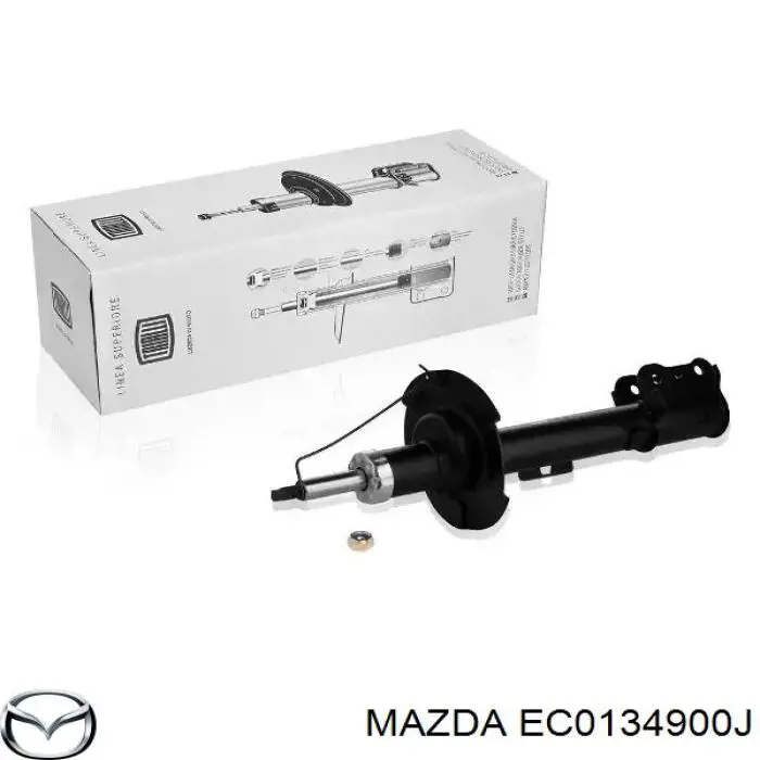 EC0134900J Mazda amortiguador delantero izquierdo