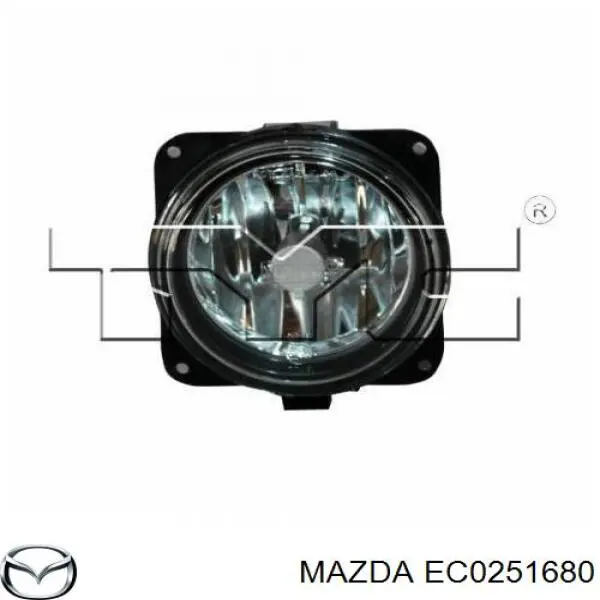  Faro antiniebla izquierdo / derecho para Mazda Tribute EP