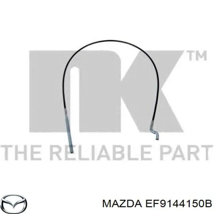  Cable de freno de mano delantero para Mazda Tribute EP