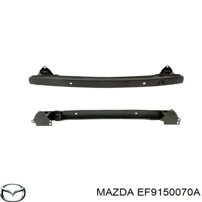  Refuerzo parachoque delantero para Mazda Tribute EP