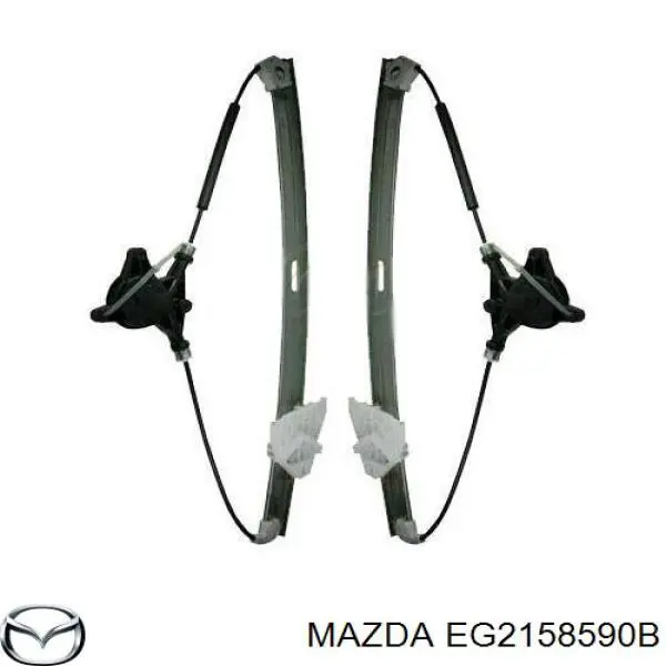  Mecanismo de elevalunas, puerta delantera derecha para Mazda CX-7 ER