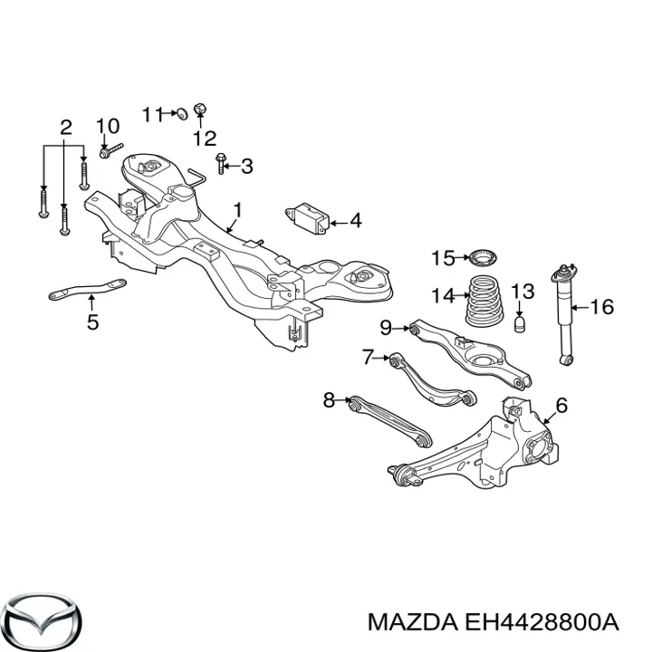 EH4428800A Mazda 