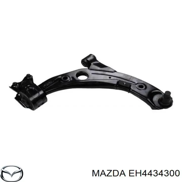 EH4434300 Mazda barra oscilante, suspensión de ruedas delantera, inferior derecha