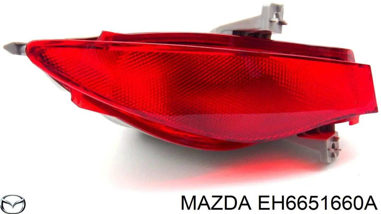 EH6651660A Mazda faro antiniebla trasero izquierdo