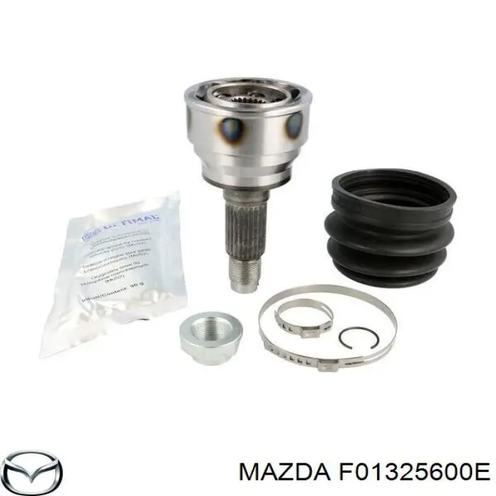 F01325600E Mazda árbol de transmisión delantero izquierdo