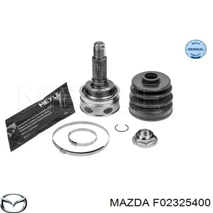 F02325400 Mazda árbol de transmisión delantero derecho