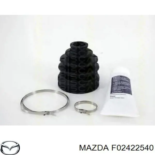 F02422540 Mazda fuelle, árbol de transmisión delantero interior