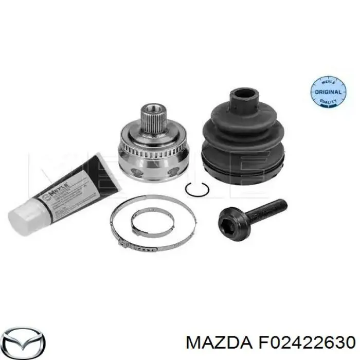 F02422630 Mazda fuelle, árbol de transmisión delantero exterior