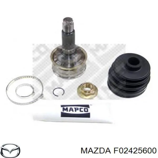  Árbol de transmisión delantero izquierdo para Mazda 323 BG