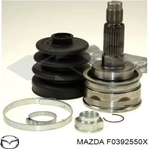 F0392550X Mazda 