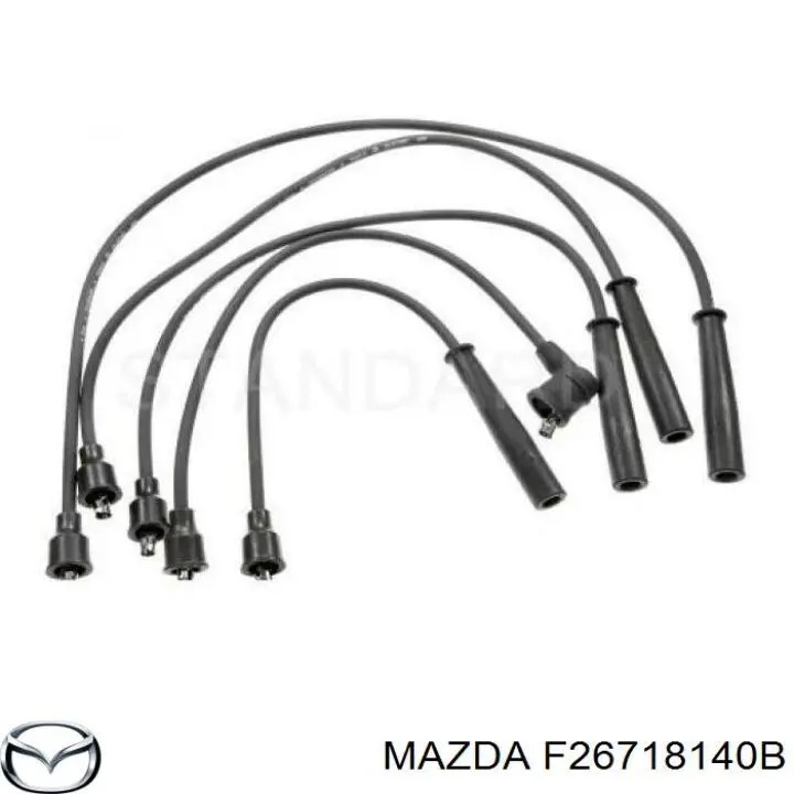 F26718140B Mazda juego de cables de encendido