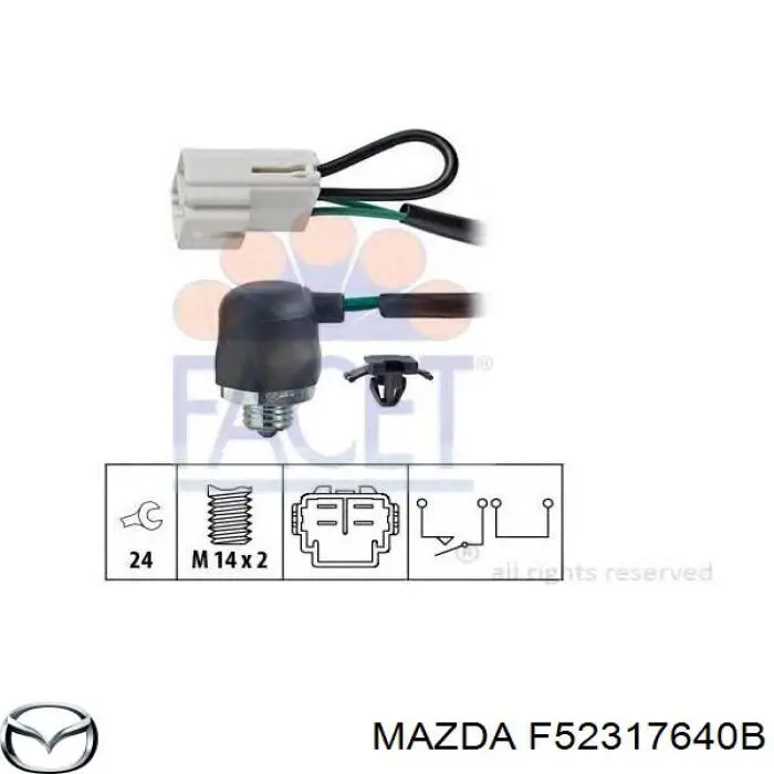 F52317640B Mazda 