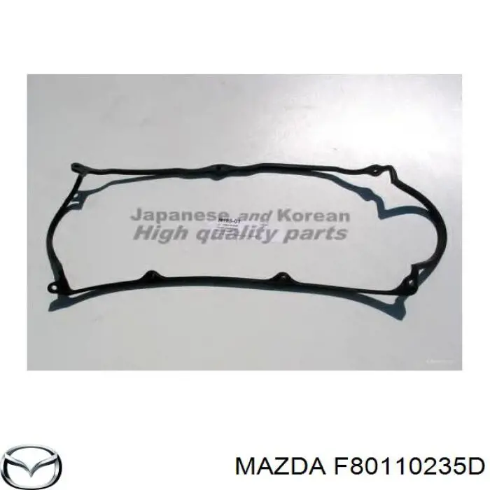 F80110235D Mazda junta de la tapa de válvulas del motor