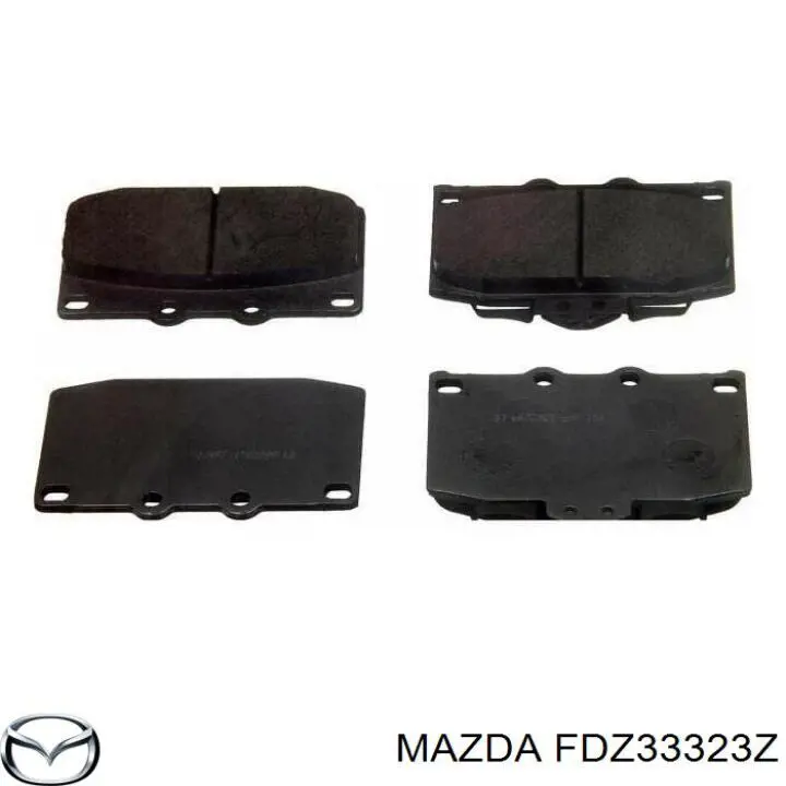 FDZ33328Z Mazda pastillas de freno delanteras