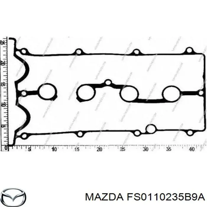 FS0110235B9A Mazda junta de la tapa de válvulas del motor