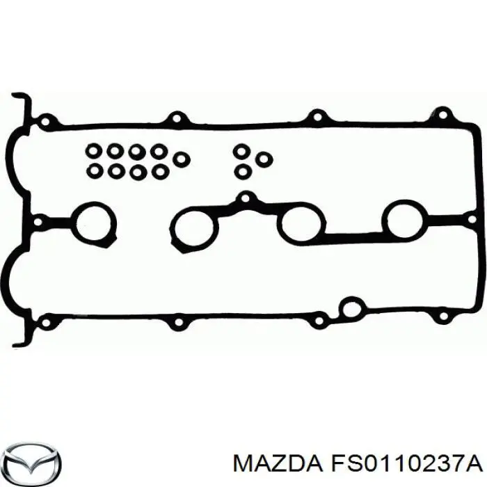 FS0110237A Mazda junta, tapa de culata de cilindro, anillo de junta