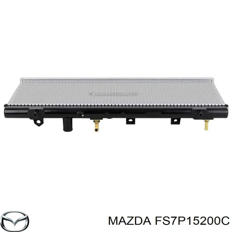 FS7P15200C Mazda radiador refrigeración del motor