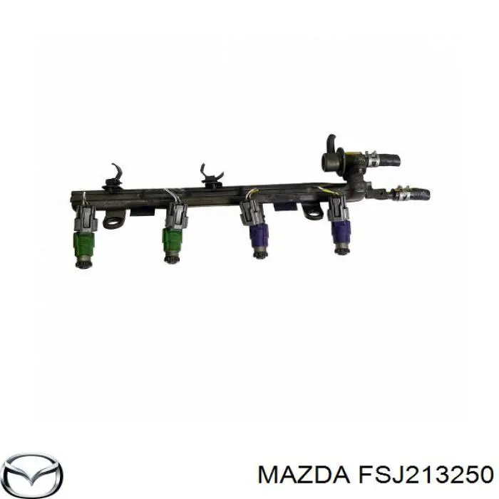 FSJ213250 Mazda inyector de combustible