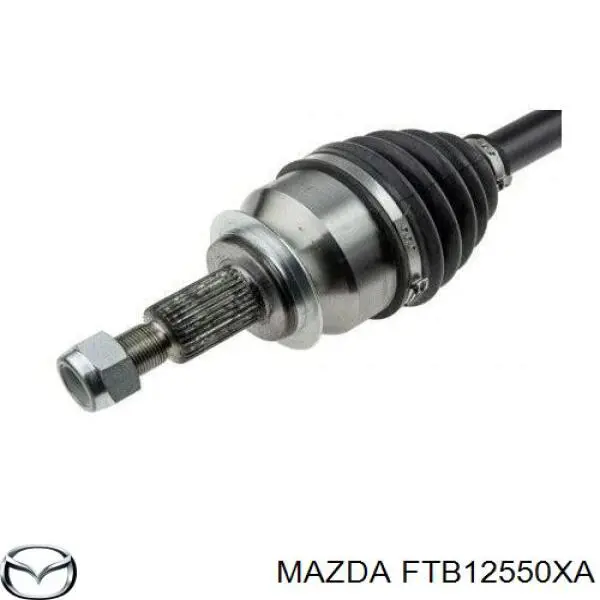 FTB12550XA Mazda árbol de transmisión delantero derecho