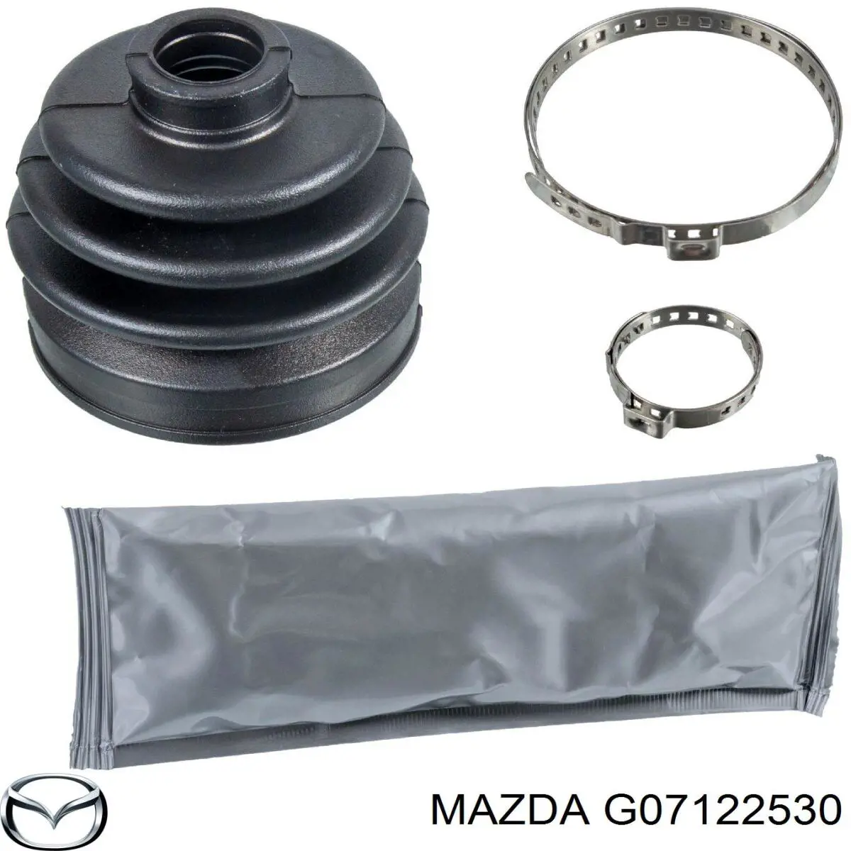 G07122530 Mazda fuelle, árbol de transmisión delantero exterior