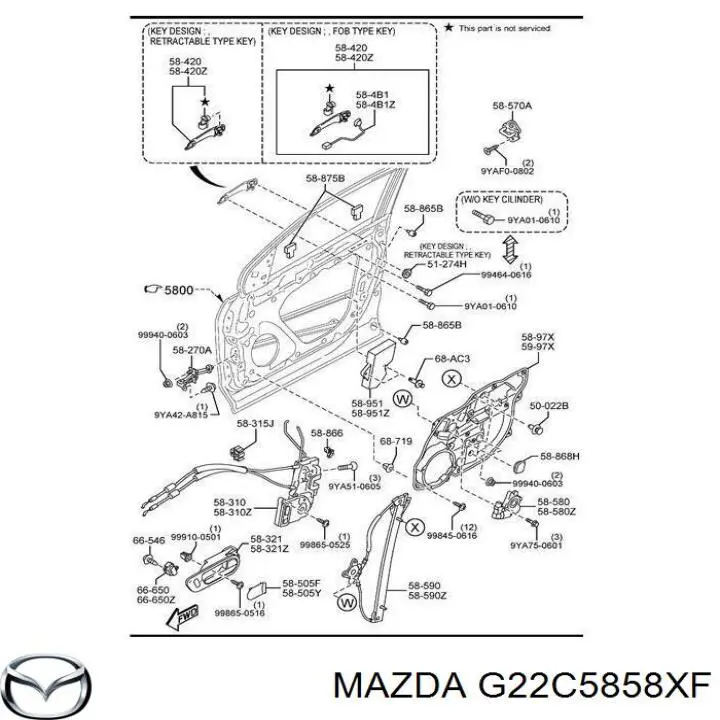  Motor eléctrico, elevalunas, puerta trasera izquierda para Mazda 3 BK14