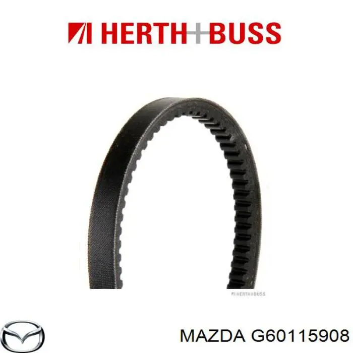 G60115908 Mazda correa trapezoidal