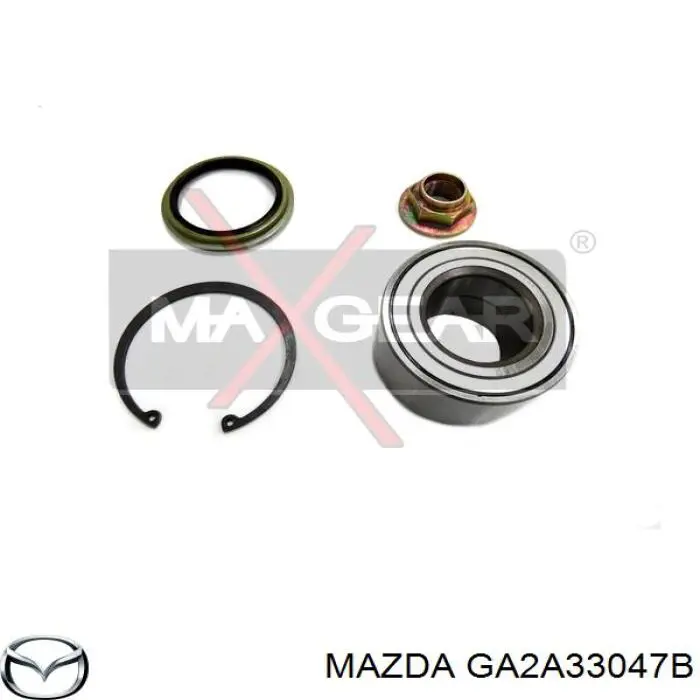 GA2A33047B Mazda cojinete de rueda delantero