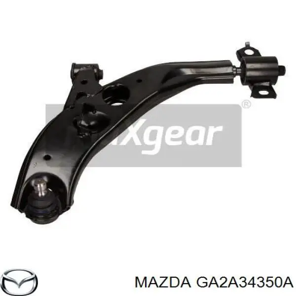 GA2A34350A Mazda barra oscilante, suspensión de ruedas delantera, inferior izquierda