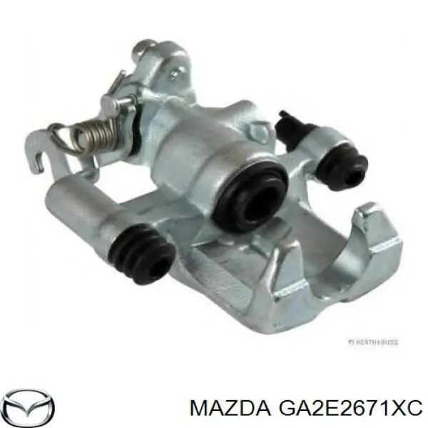 GA2E2671XC Mazda pinza de freno trasera izquierda