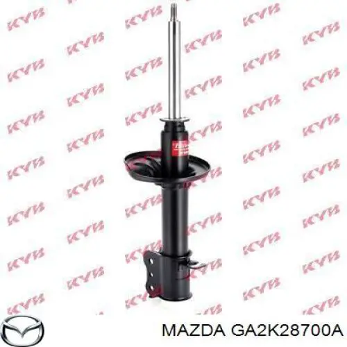 GA2K28700A Mazda amortiguador trasero