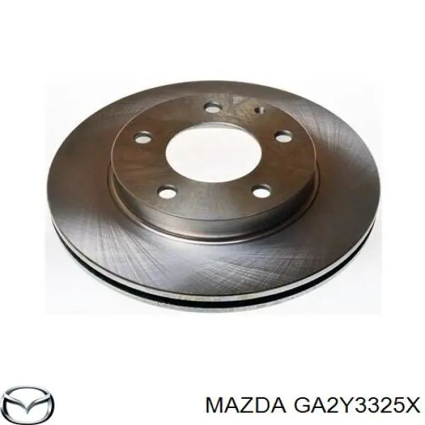 GA2Y3325X Mazda freno de disco delantero