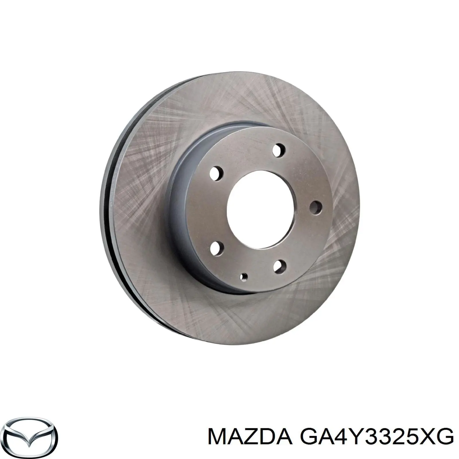 GA4Y3325XG Mazda freno de disco delantero