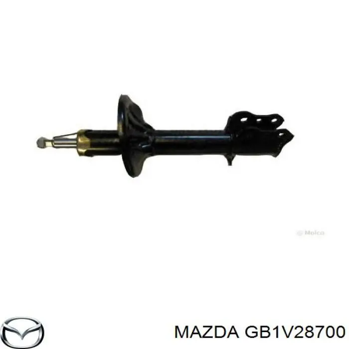 GB1V28700 Mazda amortiguador trasero