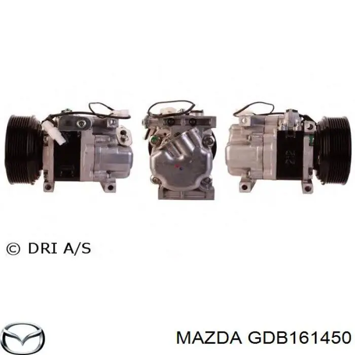 GDB161450 Mazda compresor de aire acondicionado