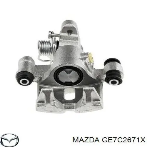 GE7C2671X Mazda pinza de freno trasera izquierda