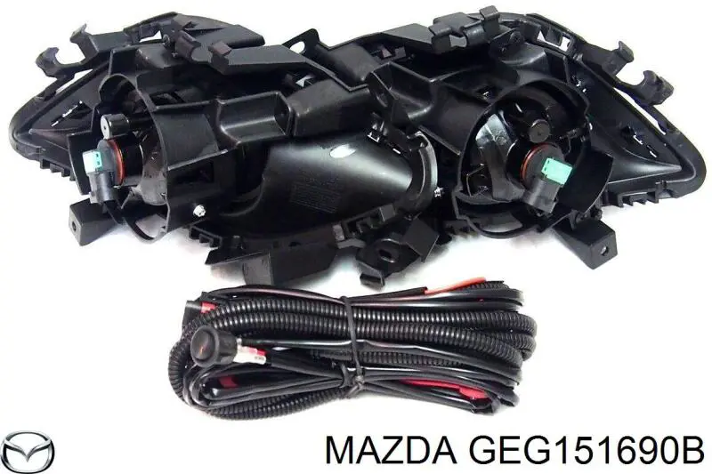 GEG151690B Mazda faro antiniebla izquierdo