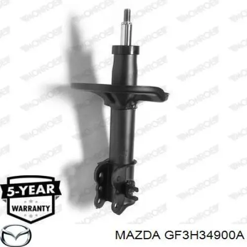 GF3H34900A Mazda amortiguador delantero izquierdo