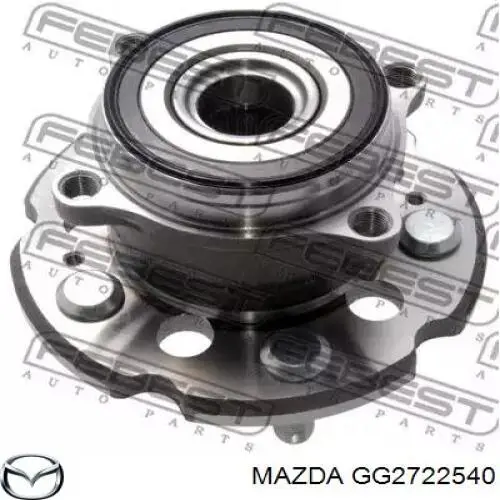 GG2722540 Mazda fuelle, árbol de transmisión delantero interior